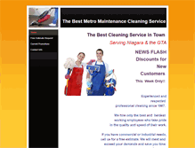 Tablet Screenshot of metromaintenance.weebly.com