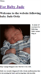 Mobile Screenshot of forbabyjude.weebly.com