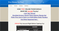 Desktop Screenshot of free-bonus.weebly.com