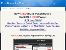 Tablet Screenshot of free-bonus.weebly.com