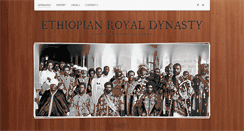 Desktop Screenshot of ethiopiandynasty.weebly.com