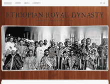 Tablet Screenshot of ethiopiandynasty.weebly.com