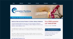 Desktop Screenshot of enterpriseplumbing.weebly.com