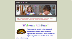 Desktop Screenshot of andersonsallstars.weebly.com