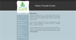 Desktop Screenshot of futurefriendsevents.weebly.com