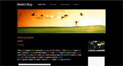 Desktop Screenshot of maiteblog.weebly.com