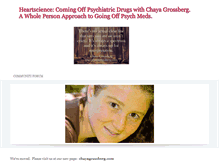 Tablet Screenshot of chayagrossberg.weebly.com