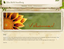 Tablet Screenshot of elinsandberg.weebly.com