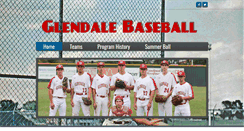Desktop Screenshot of glendalebaseball.weebly.com