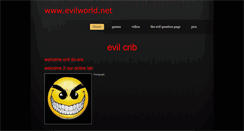 Desktop Screenshot of evildayz.weebly.com