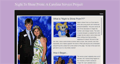 Desktop Screenshot of nighttoshine.weebly.com