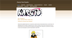 Desktop Screenshot of narutoyaoifansite.weebly.com