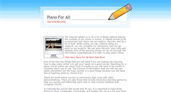 Desktop Screenshot of learn-to-play-piano-online.weebly.com