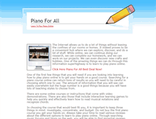 Tablet Screenshot of learn-to-play-piano-online.weebly.com