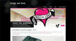 Desktop Screenshot of magswelove.weebly.com