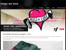 Tablet Screenshot of magswelove.weebly.com