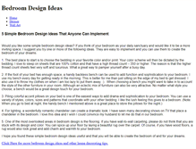 Tablet Screenshot of bedroomdesignideas.weebly.com