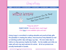 Tablet Screenshot of goingloopycanada.weebly.com