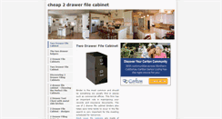 Desktop Screenshot of cheap2drawerfilecabinet.weebly.com