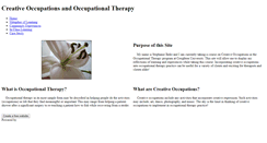 Desktop Screenshot of creativeoccupationsot.weebly.com