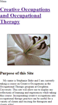 Mobile Screenshot of creativeoccupationsot.weebly.com