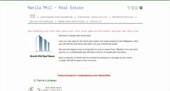 Desktop Screenshot of manilaphilrealestate.weebly.com