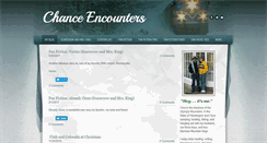 Desktop Screenshot of chanceencounters.weebly.com