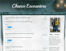 Tablet Screenshot of chanceencounters.weebly.com