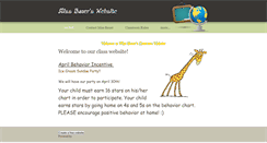 Desktop Screenshot of missbauer.weebly.com