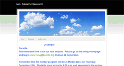 Desktop Screenshot of mrszaklan.weebly.com