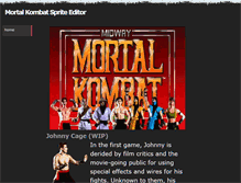 Tablet Screenshot of mortalkombatspriteedits.weebly.com