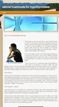 Mobile Screenshot of naturaltreatmentsfor.weebly.com