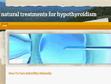 Tablet Screenshot of naturaltreatmentsfor.weebly.com