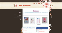 Desktop Screenshot of handmadescraps.weebly.com