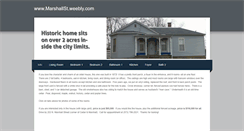 Desktop Screenshot of marshallstreet.weebly.com