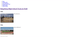 Desktop Screenshot of khstrackandfield.weebly.com