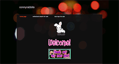 Desktop Screenshot of connyrabbits.weebly.com