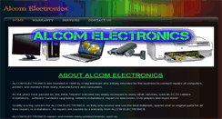 Desktop Screenshot of alcomelectronics.weebly.com