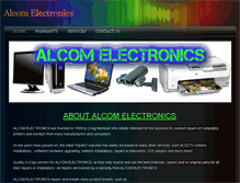 Tablet Screenshot of alcomelectronics.weebly.com
