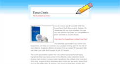 Desktop Screenshot of eyepothesis.weebly.com