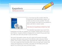 Tablet Screenshot of eyepothesis.weebly.com