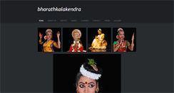 Desktop Screenshot of bharathkalakendra.weebly.com