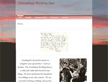 Tablet Screenshot of corinthianweddingduo.weebly.com