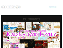 Tablet Screenshot of kadkahwin2013.weebly.com