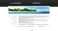 Desktop Screenshot of lajlocksmith.weebly.com