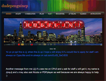 Tablet Screenshot of dudepenguincp.weebly.com