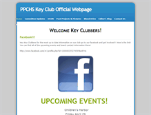 Tablet Screenshot of ppchskeyclub.weebly.com