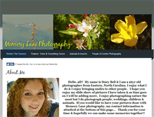 Tablet Screenshot of memorylanephotos.weebly.com