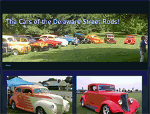 Tablet Screenshot of delawarestreetrods.weebly.com