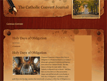 Tablet Screenshot of catholicconvert.weebly.com